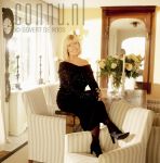 29-08-2001 Willeke Alberti at home Photo: Govert de Roos/Connu